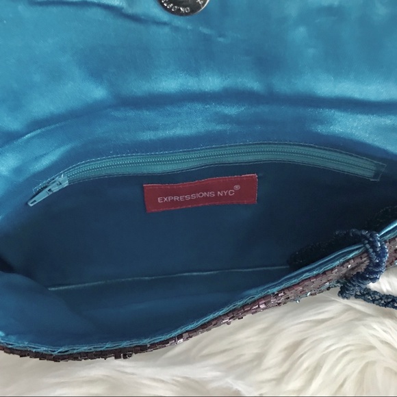 Expressions NYC Beaded Clutch - Picture 6 of 6